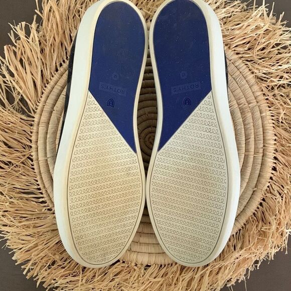 ROTHY’S The Original Slip On Sneakers Gray Camo Size 12 - Picture 10 of 16